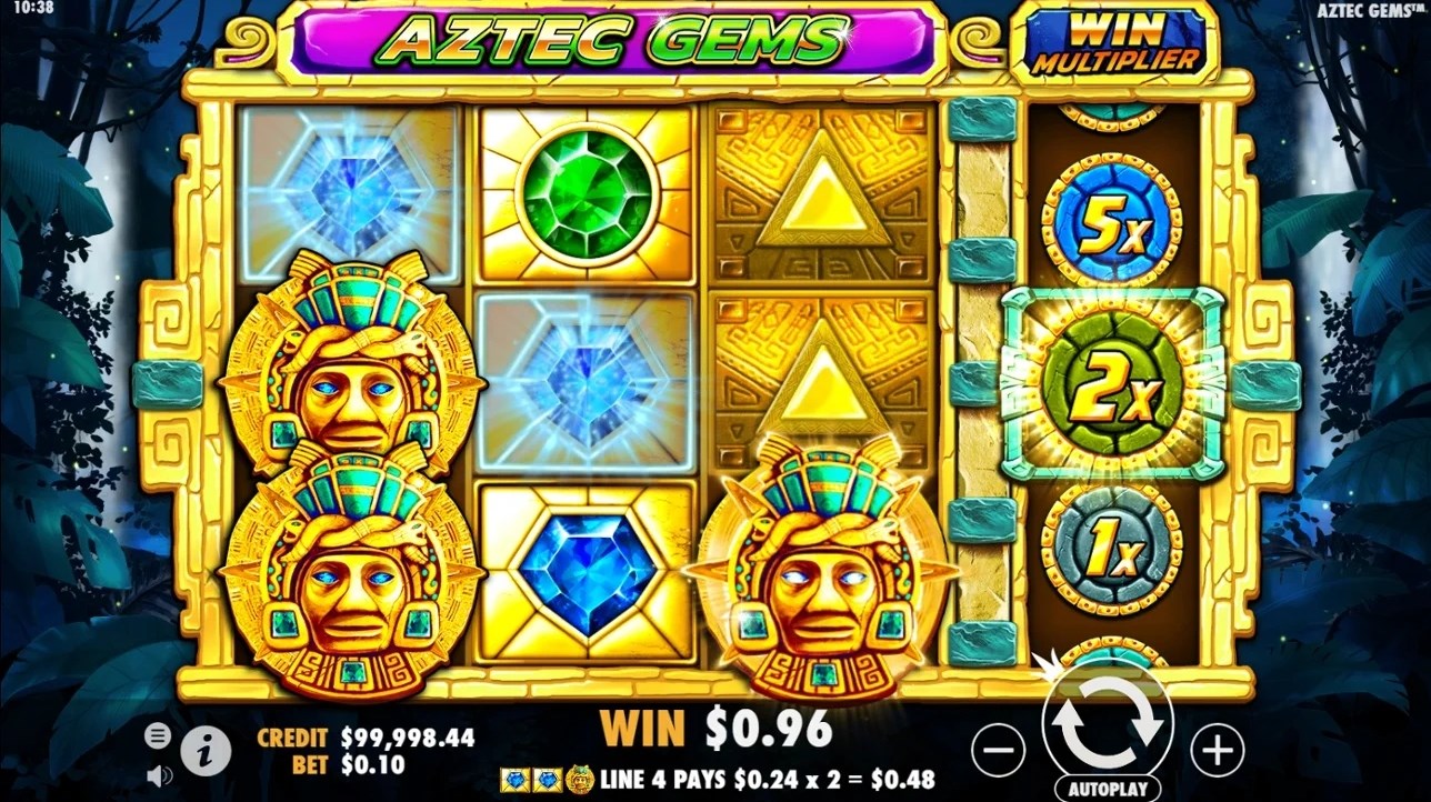 Aztec Gems slot apk para android  1.0.0 screenshot 3