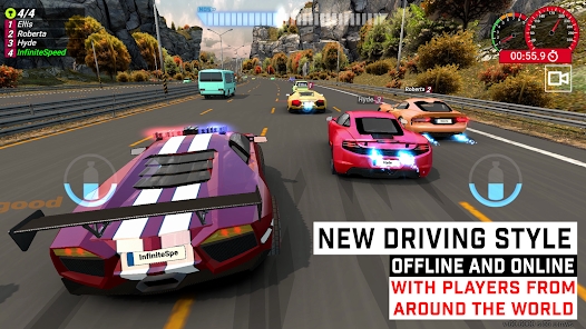 Infinite Speed Online Racing apk download para android图片1