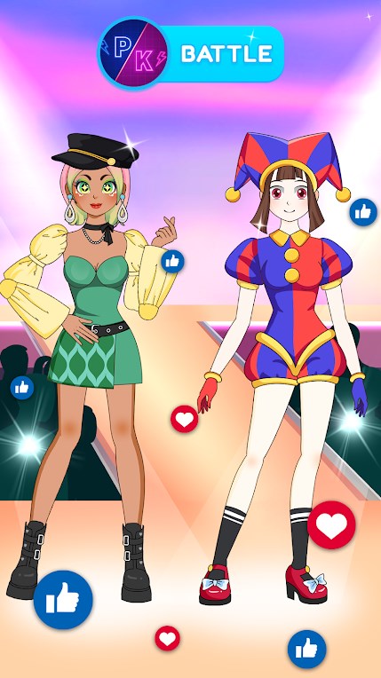 Left or Right Star Girl Style apk download para android  1.0.0 screenshot 3