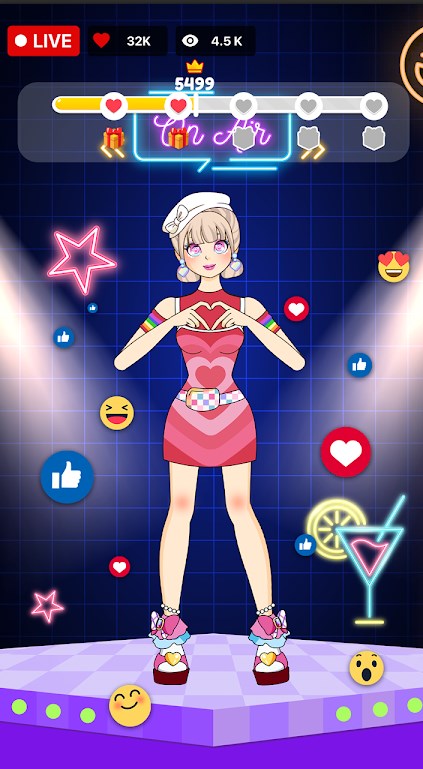 Left or Right Star Girl Style apk download para android  1.0.0 screenshot 2