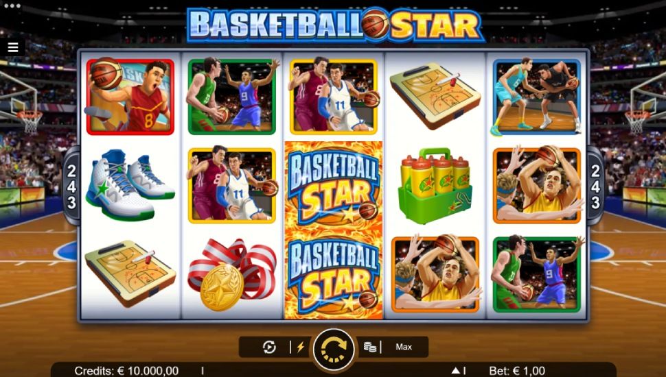 Basketball Star on Fire slot apk para android  1.0.0 screenshot 1