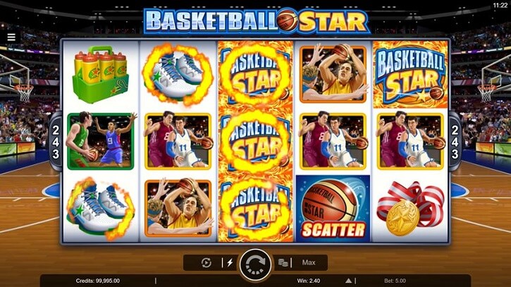 Basketball Star on Fire slot apk para android  1.0.0 screenshot 2