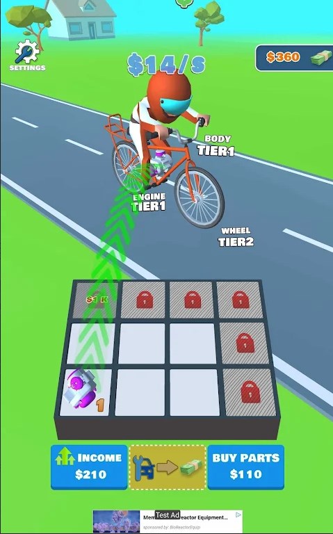 Idle Biker download apk para android  v1.0 screenshot 3