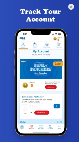 IHOP app para Android versão mais recente  4.8.0 screenshot 1