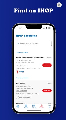 IHOP app para Android versão mais recente  4.8.0 screenshot 2