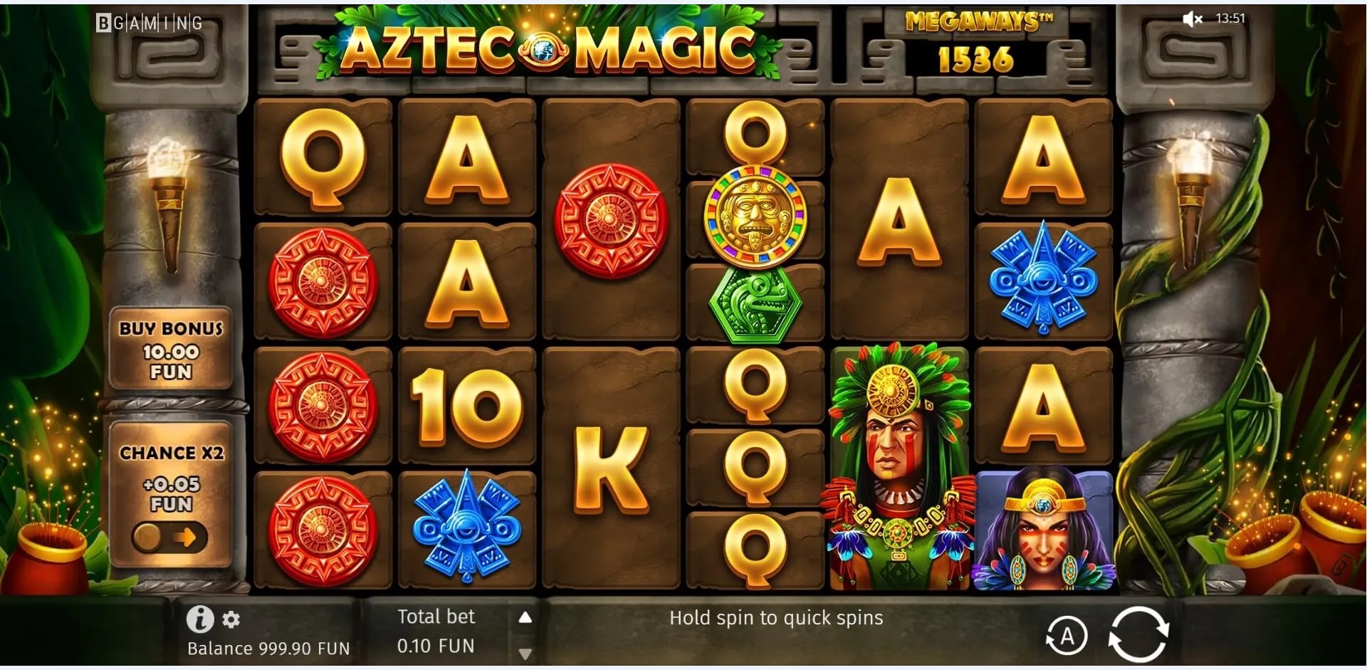 Aztec King slot apk para android图片1