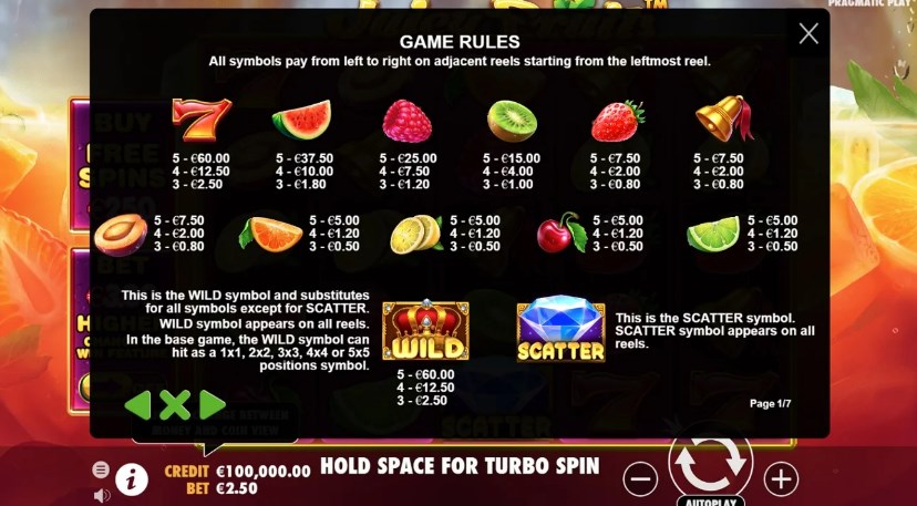 Juicy Fruits slot apk para android  1.0.0 screenshot 2