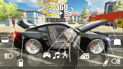 car simulator 2 mod apk vip desbloqueado última versão图片1