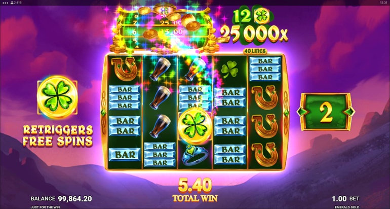 Emerald Gold slot apk para android  1.0.0 screenshot 2