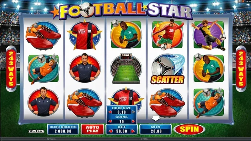 Football Star slot apk para android  1.0.0 screenshot 1