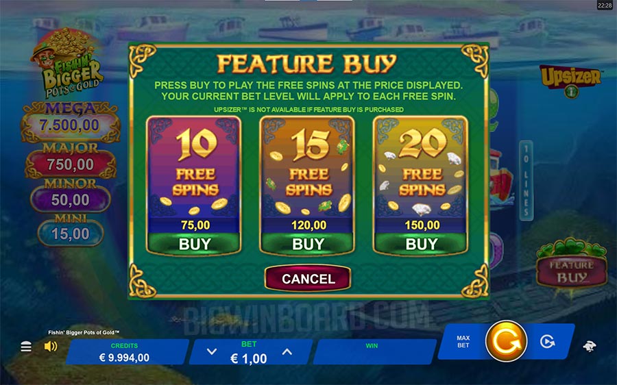 Fishin＇ Bigger Pots Of Gold slot apk para android  1.0.0 screenshot 1