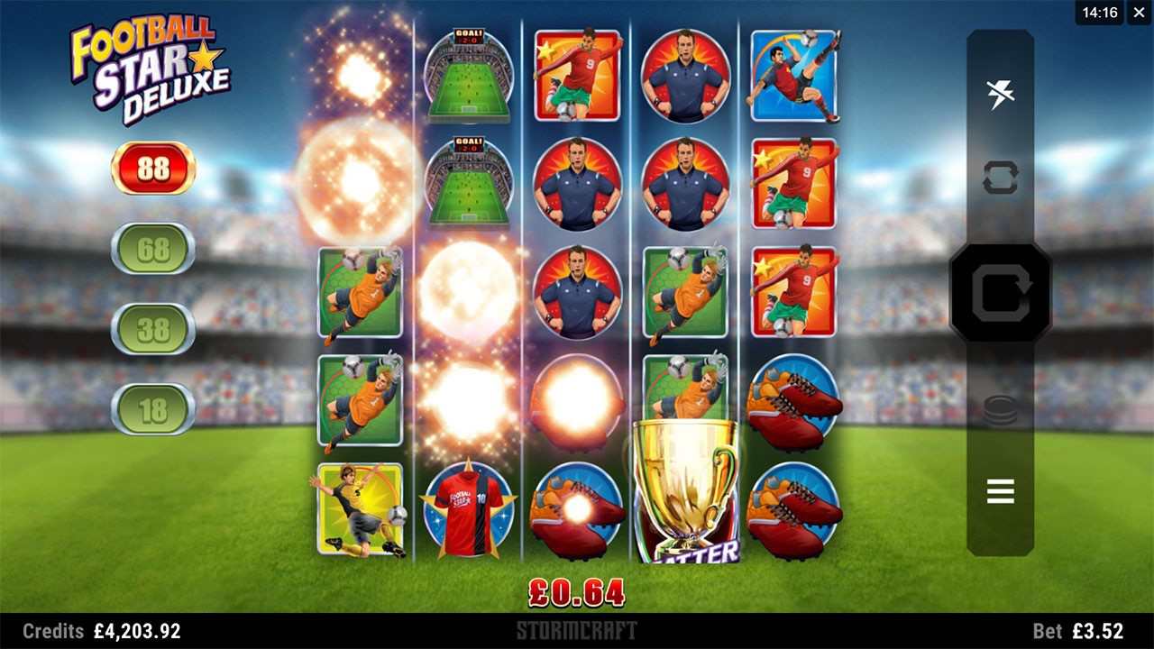 Football Star Deluxe slot apk para android图片1