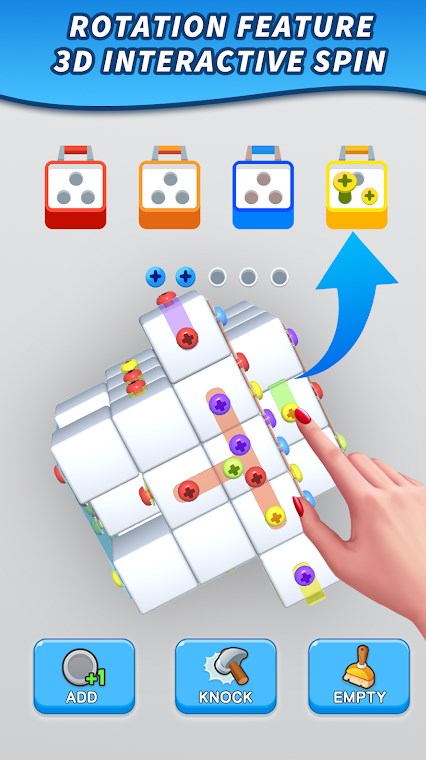 Screw Master 3D Puzzle Game Apk para Android图片1