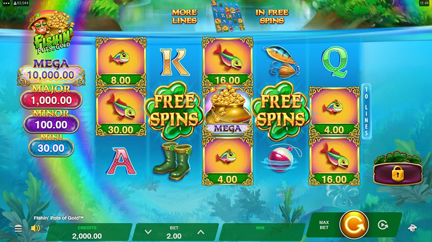 Fishin＇ Pots Of Gold slot apk para android  1.0.0 screenshot 1