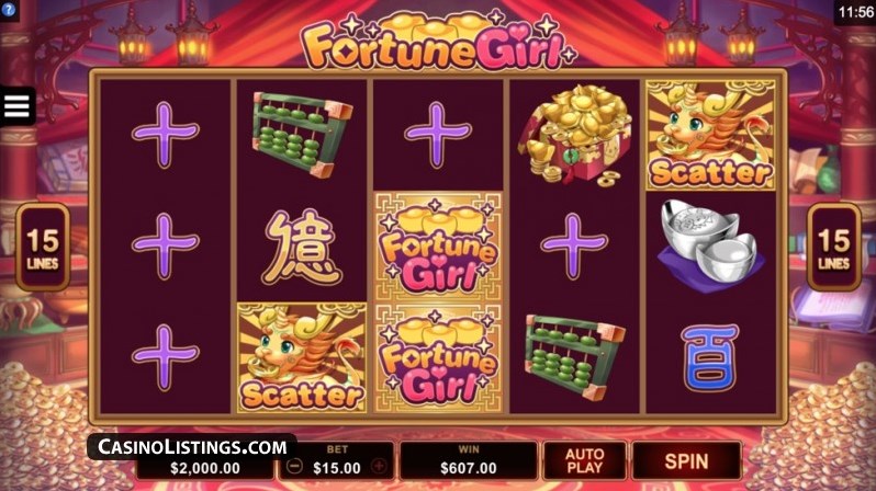 Fortune Girl slot apk para android  1.0.0 screenshot 1