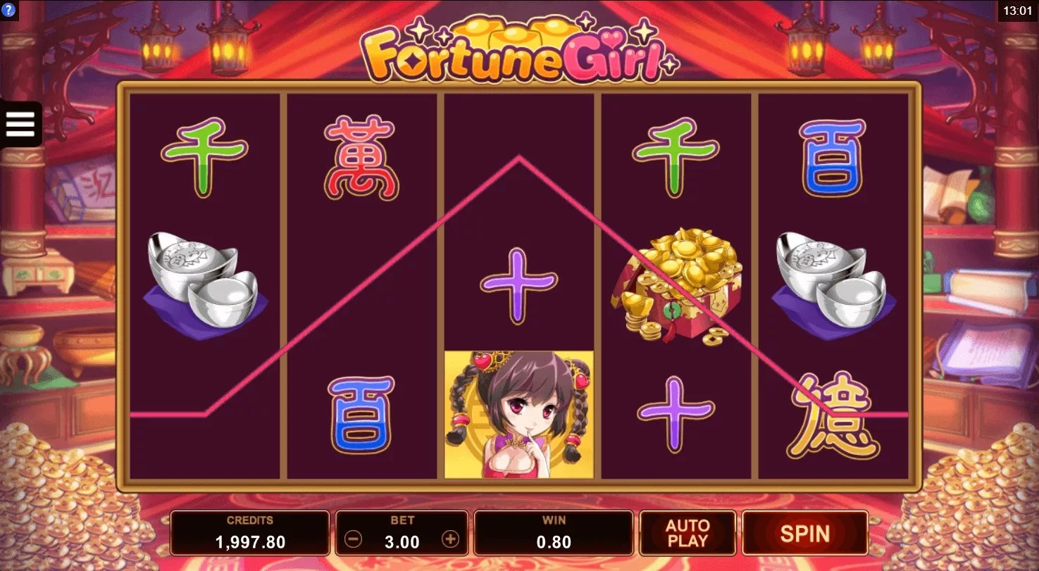 Fortune Girl slot apk para android图片1