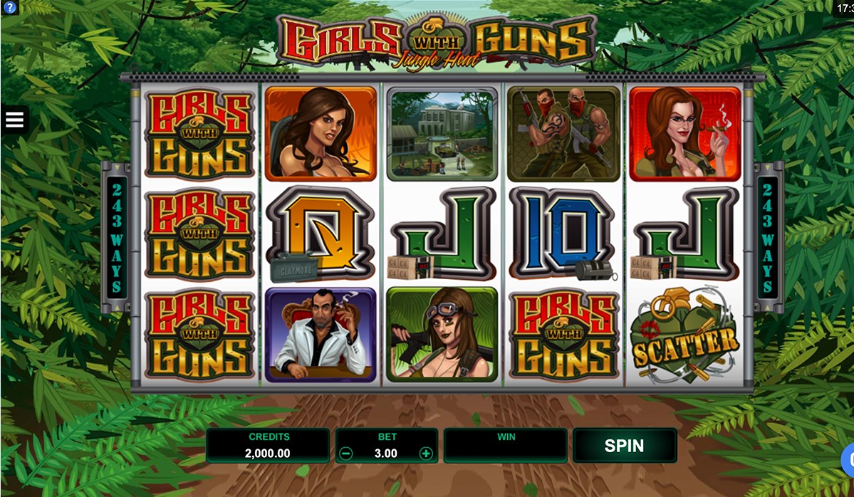 Girls With Guns Jungle Heat slot apk para android图片1