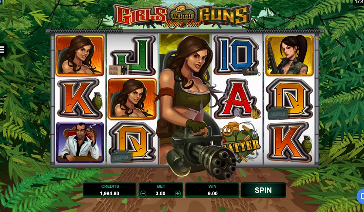 Girls With Guns Jungle Heat slot apk para android  1.0.0 screenshot 3