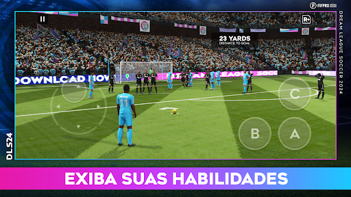 Dream League Soccer 2024 mod apk 11.230 (dinheiro infinito)  11.230 screenshot 1