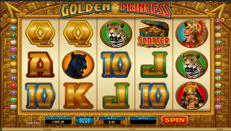 Golden Princess slot apk para android  1.0.0 screenshot 1