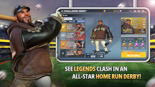 Homerun Clash 2 Legends Derby mod apk dinheiro ilimitado  1.0.0 screenshot 1
