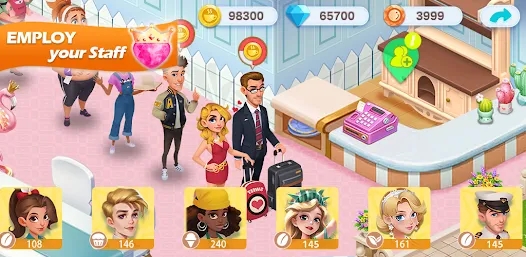 Hello Cafe mod apk ilimitado tudo  v0.0.15 screenshot 1