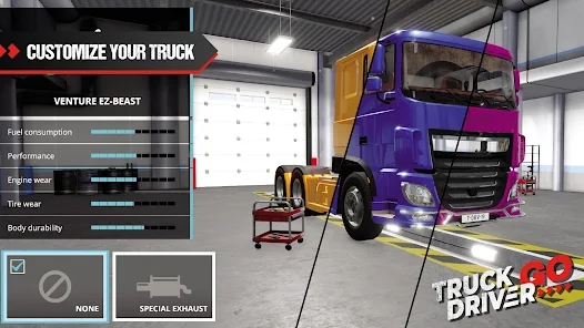 Truck Driver GO Mod Apk Dinheiro Ilimitado  0.29 screenshot 2