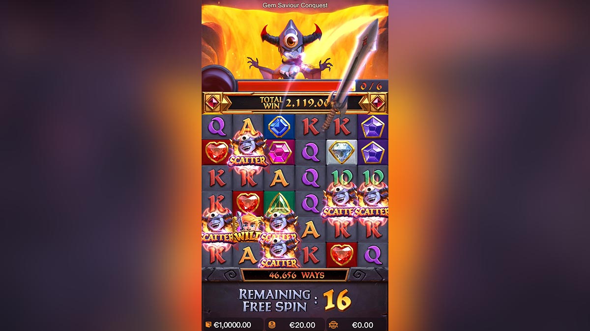 Gem Saviour Conquest slot apk para android  1.0.0 screenshot 1