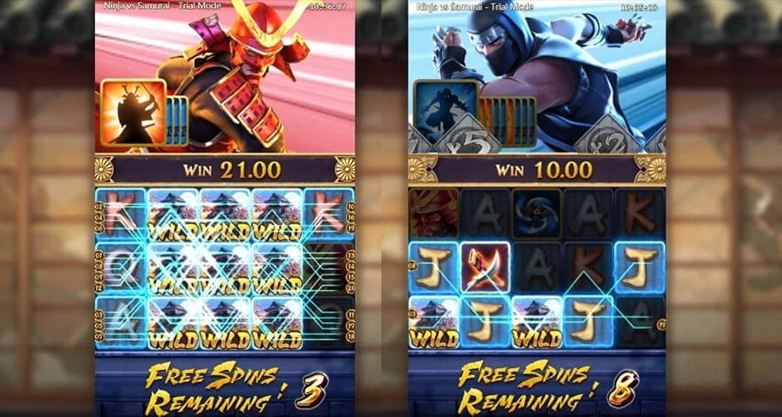 Ninja vs Samurai slot apk para android  1.0.0 screenshot 1