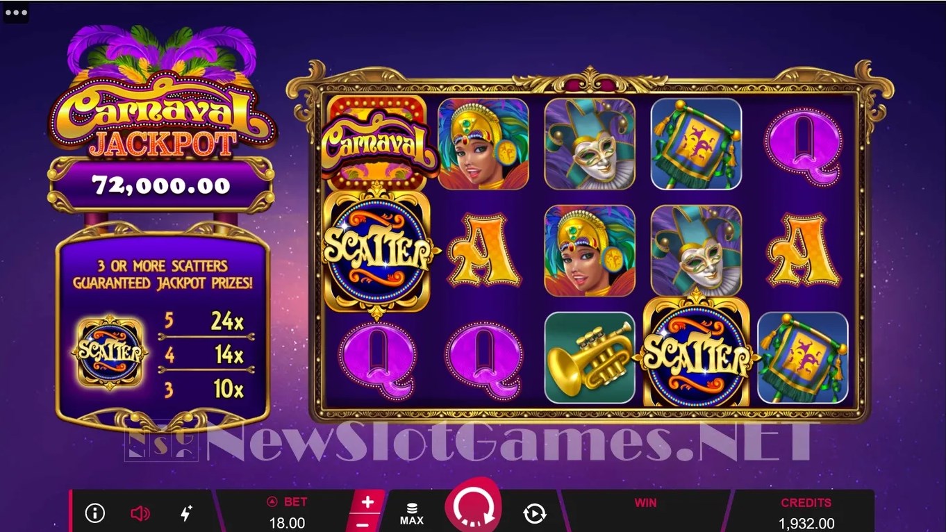 Carnaval Jackpot slot apk para android  1.0.0 screenshot 3