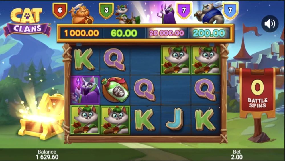 Cat Clans slot apk para android  1.0.0 screenshot 2