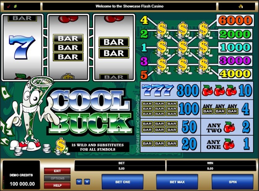 Cool Buck 5 Reel slot apk para android图片1