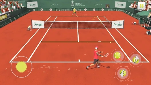 Cross Court Tennis 3 apk download para android图片1