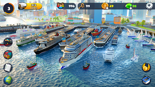 Port City Magnata dos Navios mod apk tudo ilimitado última versão图片1