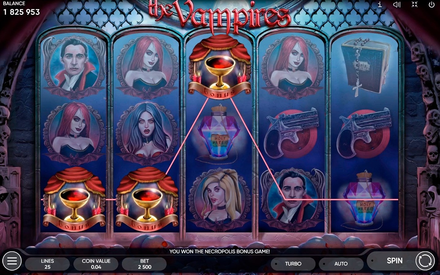 VAMPIRE slot apk para android  1.0.0 screenshot 3