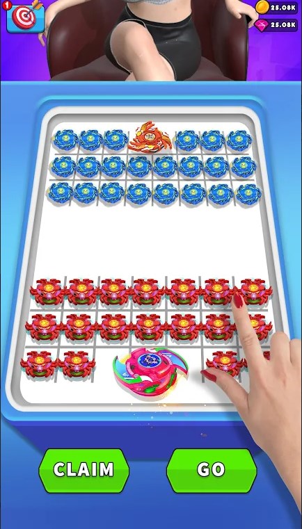 Spinner Merge Fighting Battle Apk Baixar para Android  1.5 screenshot 1