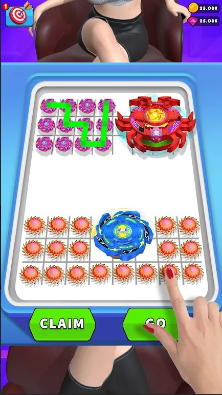 Spinner Merge Fighting Battle Apk Baixar para Android  1.5 screenshot 3