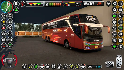 Real Bus Driver Coach Bus Apk para Android图片1