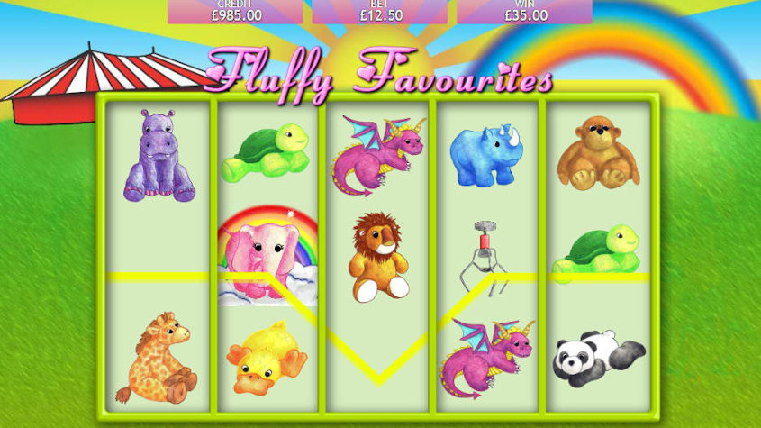 Fluffy Favourites slot apk para android  1.0.0 screenshot 1