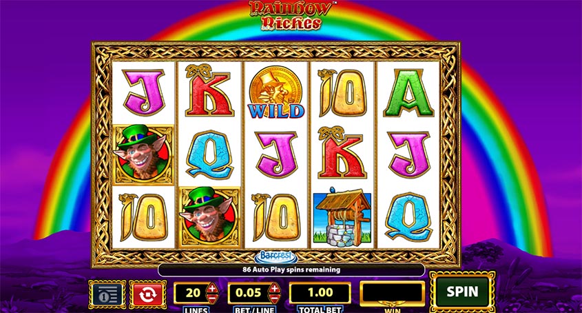 Rainbow Riches slot apk para android  1.0.0 screenshot 3