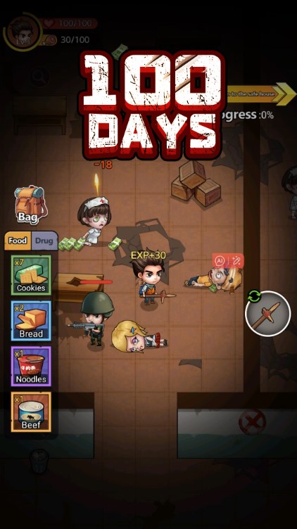 Survival 100 Days Apk Baixar para Android  1.0.0 screenshot 1