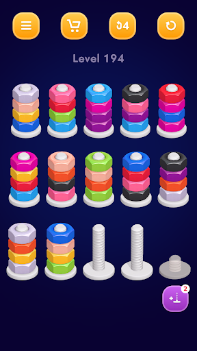 Nuts Color Sort Puzzle Games Apk para Android  1.3.8 screenshot 3