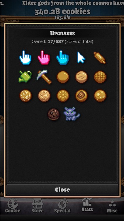 Cookie Clicker Ad Less Apk Versão mais recente  1.0.0 screenshot 1