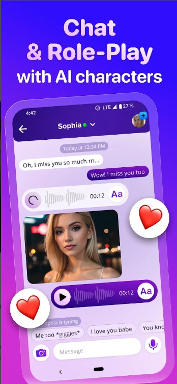 RoleChat AI friend and roleplay mod premium desbloqueado图片1