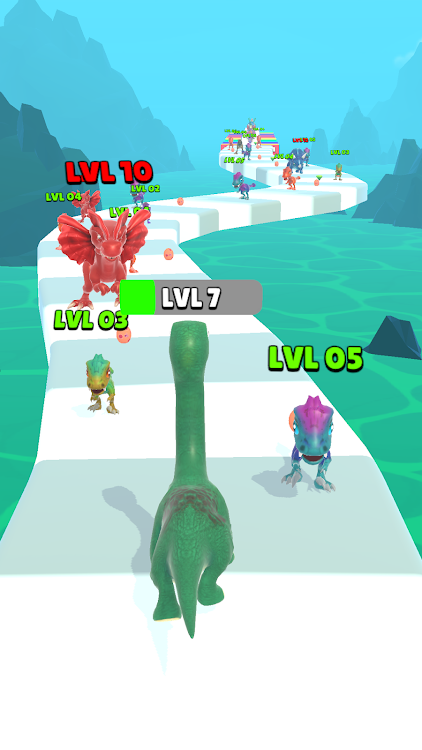 Dinosaur Evolution Runner Game Apk para Android图片1