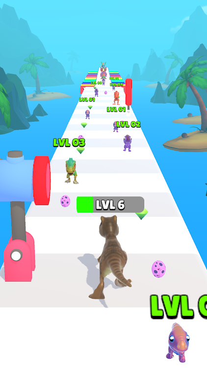 Dinosaur Evolution Runner Game Apk para Android  1.2 screenshot 3