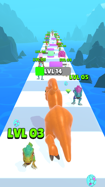 Dinosaur Evolution Runner Game Apk para Android  1.2 screenshot 2