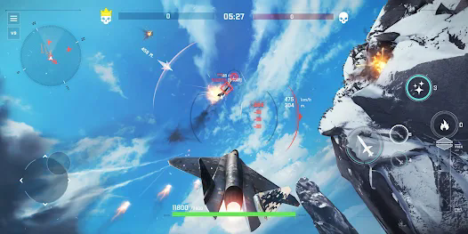 Sky Combat 2 Mod Apk Dinheiro Ilimitado e Ouro  0.2.0 screenshot 1