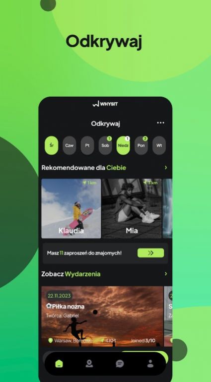 WhySit Trenuj z innymi apk última versão  1.1.1 screenshot 1