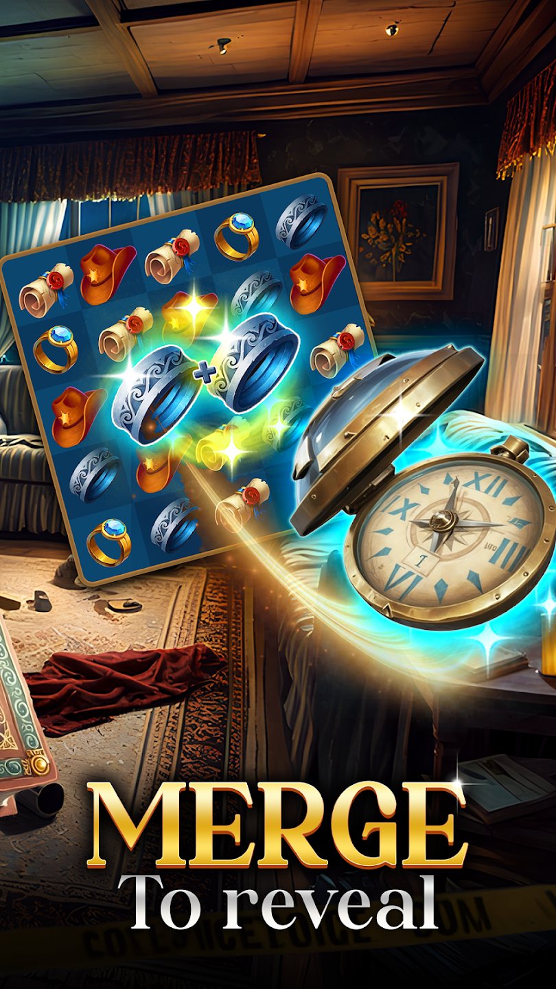 Sherlock Mystery Merge Games Apk para Android  0.0.4 screenshot 1